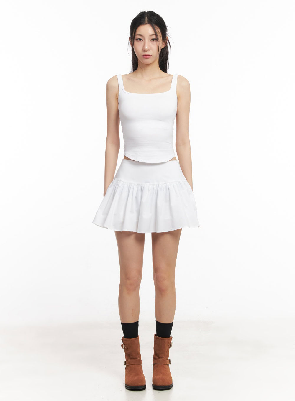 Flared Mini Skirt IU504